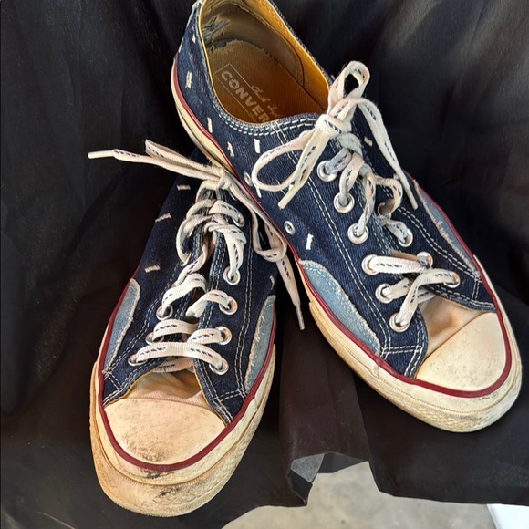 ๐ Converse Chuck 70 Low 'Indigo Boro - Midnight Navy' 171065C Size Men 9/Wonen11 - Picture 1 of 4